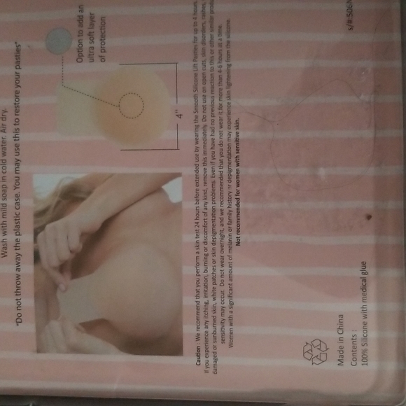 NWT Magic Curves  smooth silicone lift pasties - Picture 8 of 8